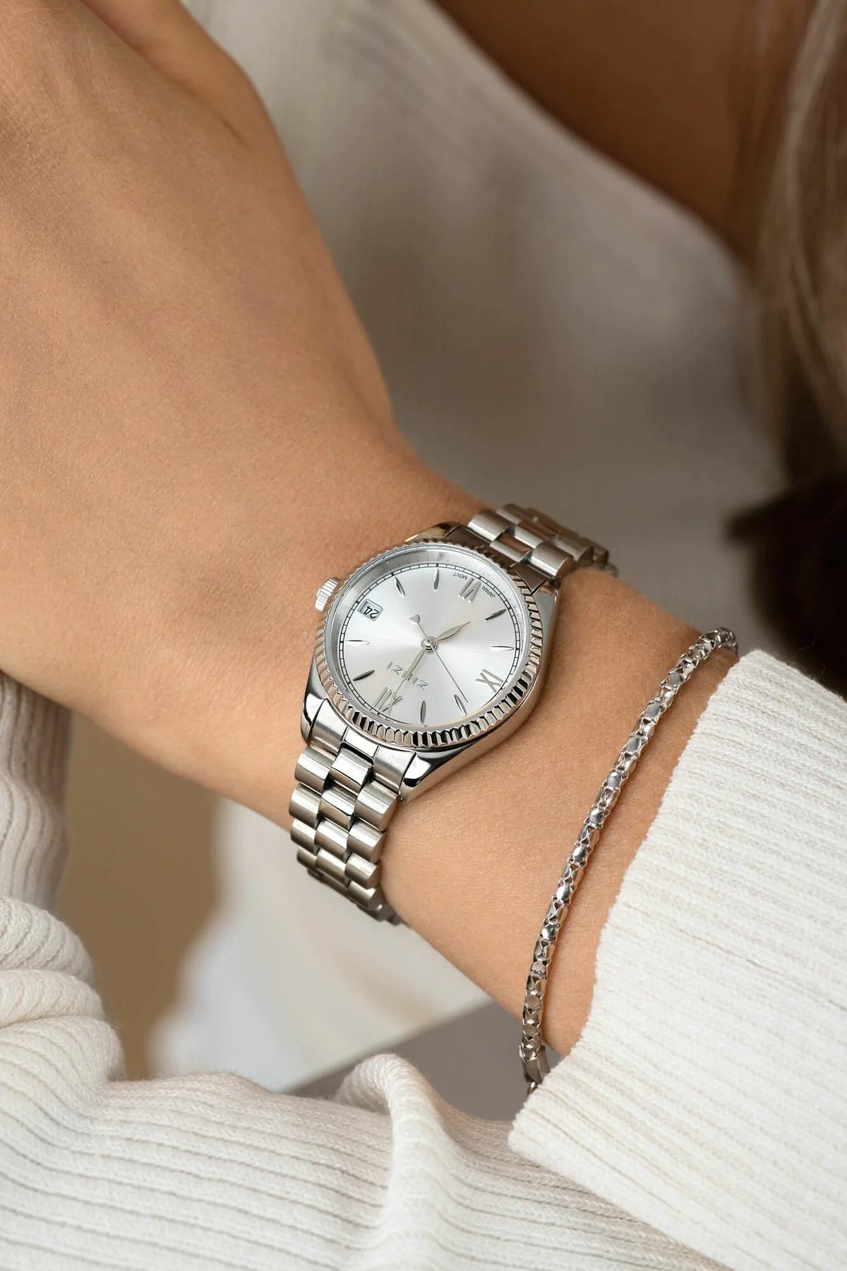 Zinzi Orologio Color Argento Acciaio ZIW2202