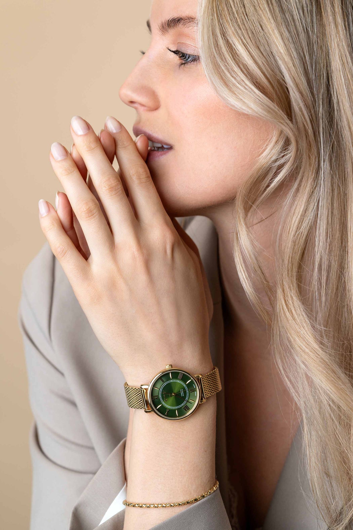 Zinzi Orologio Color Oro Giallo Placcato Oro Ziw2054