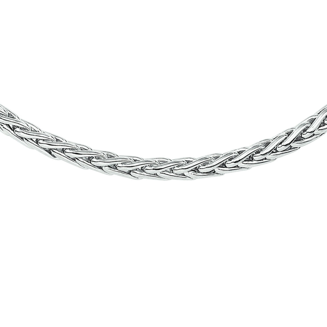 vossestaart 6,0 mm zilver gerhodineerd