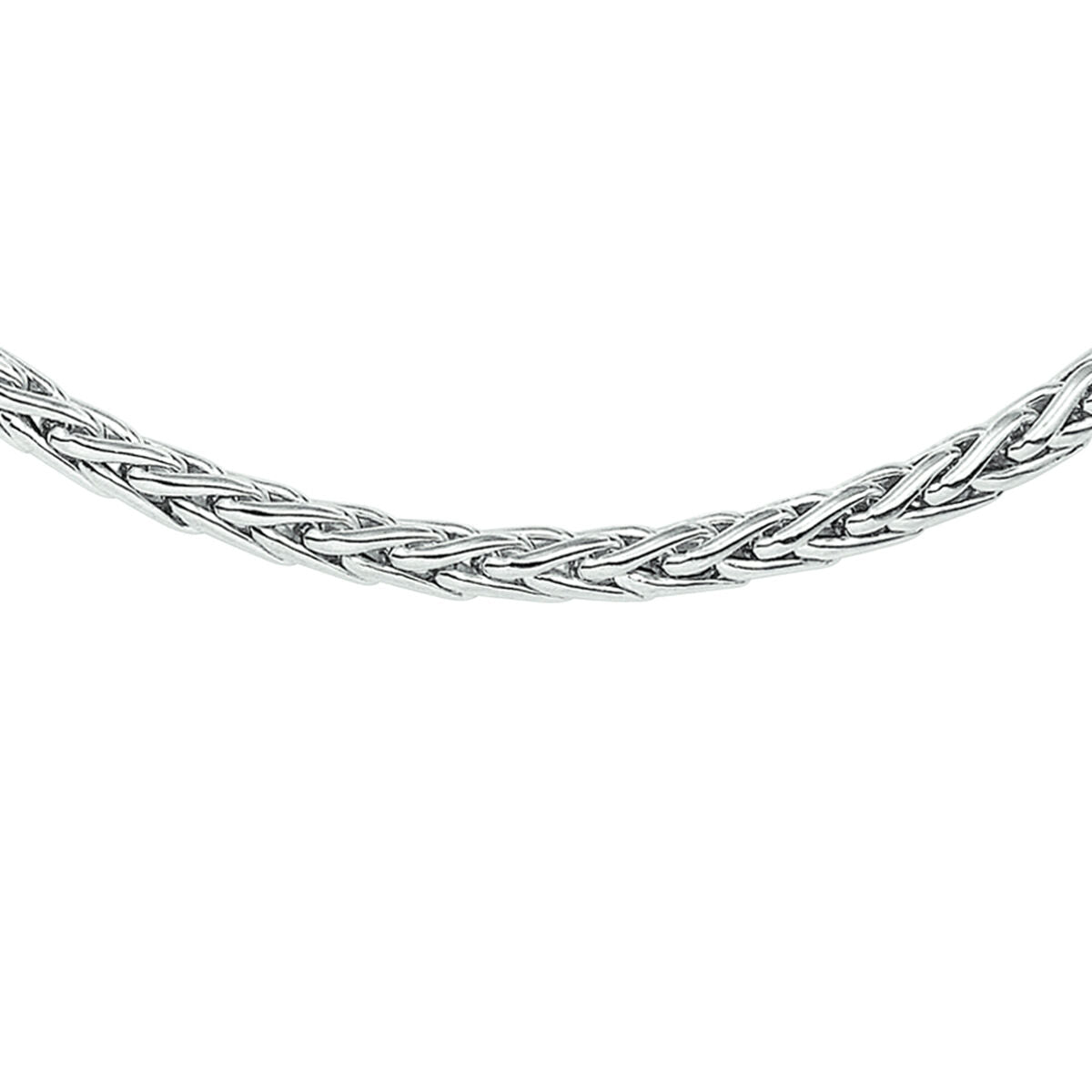 vossestaart 6,0 mm zilver gerhodineerd