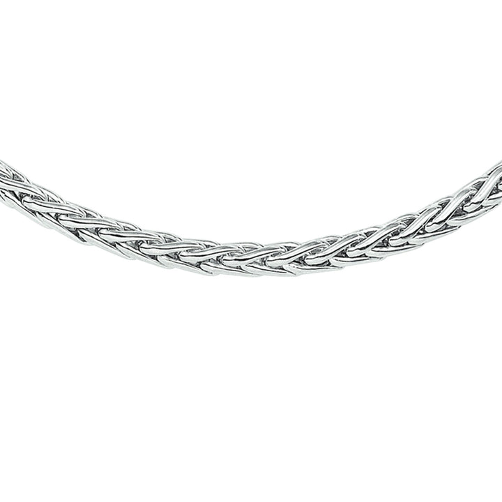vossestaart 6,0 mm zilver gerhodineerd