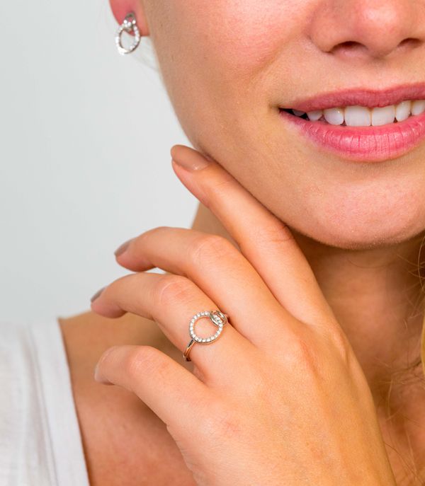 Zinzi Anello Argento Zir1782