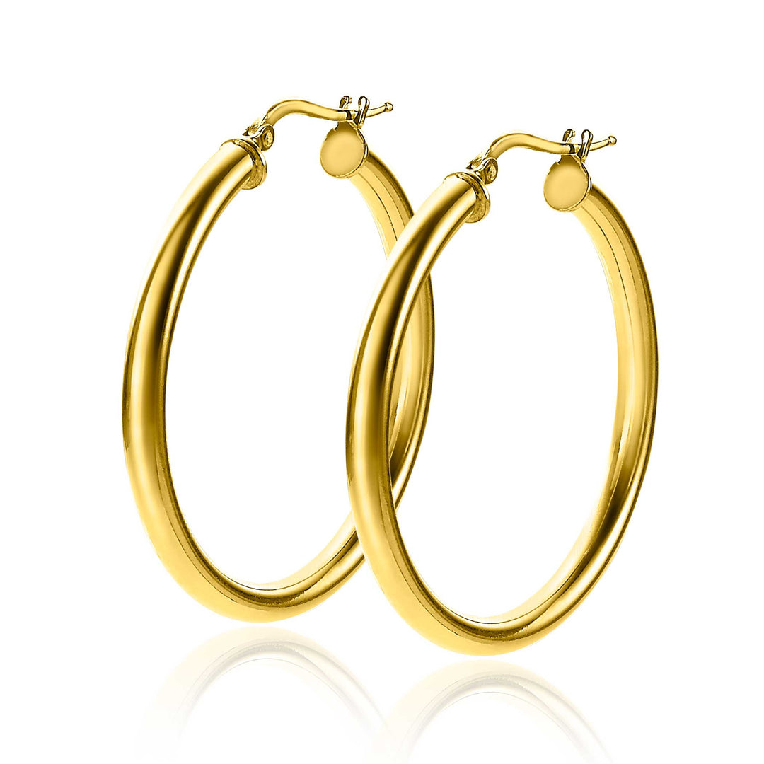 Zinzi Oorbellen Gold Plated Zio2179 G