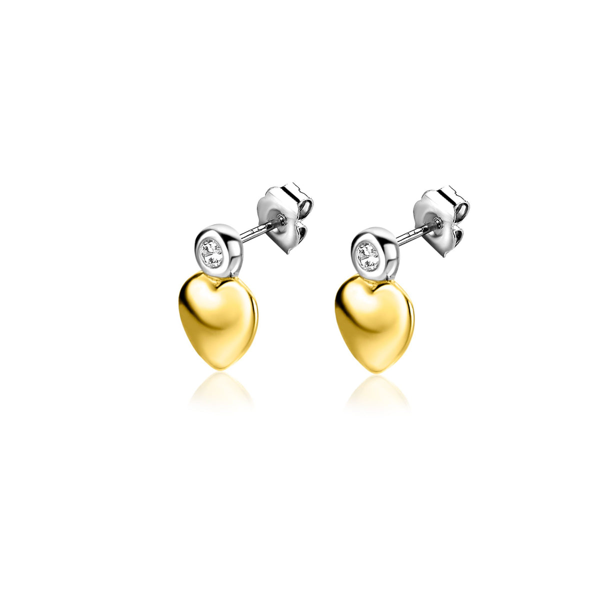 Orecchini Zinzi Placcati in Oro Zio2436