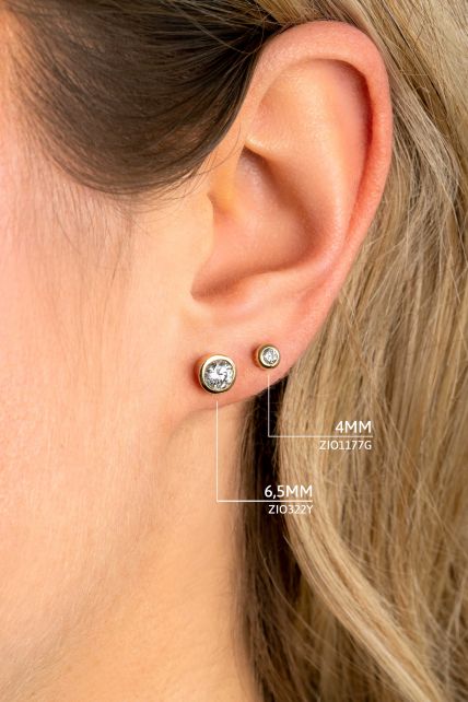 Zinzi Oorbellen Gold Plated Zio1177 G