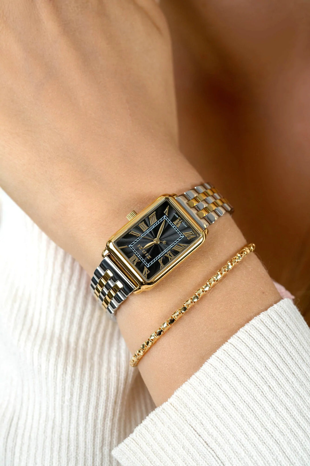 Zinzi Bicolor Horloge Staal ZIW1943