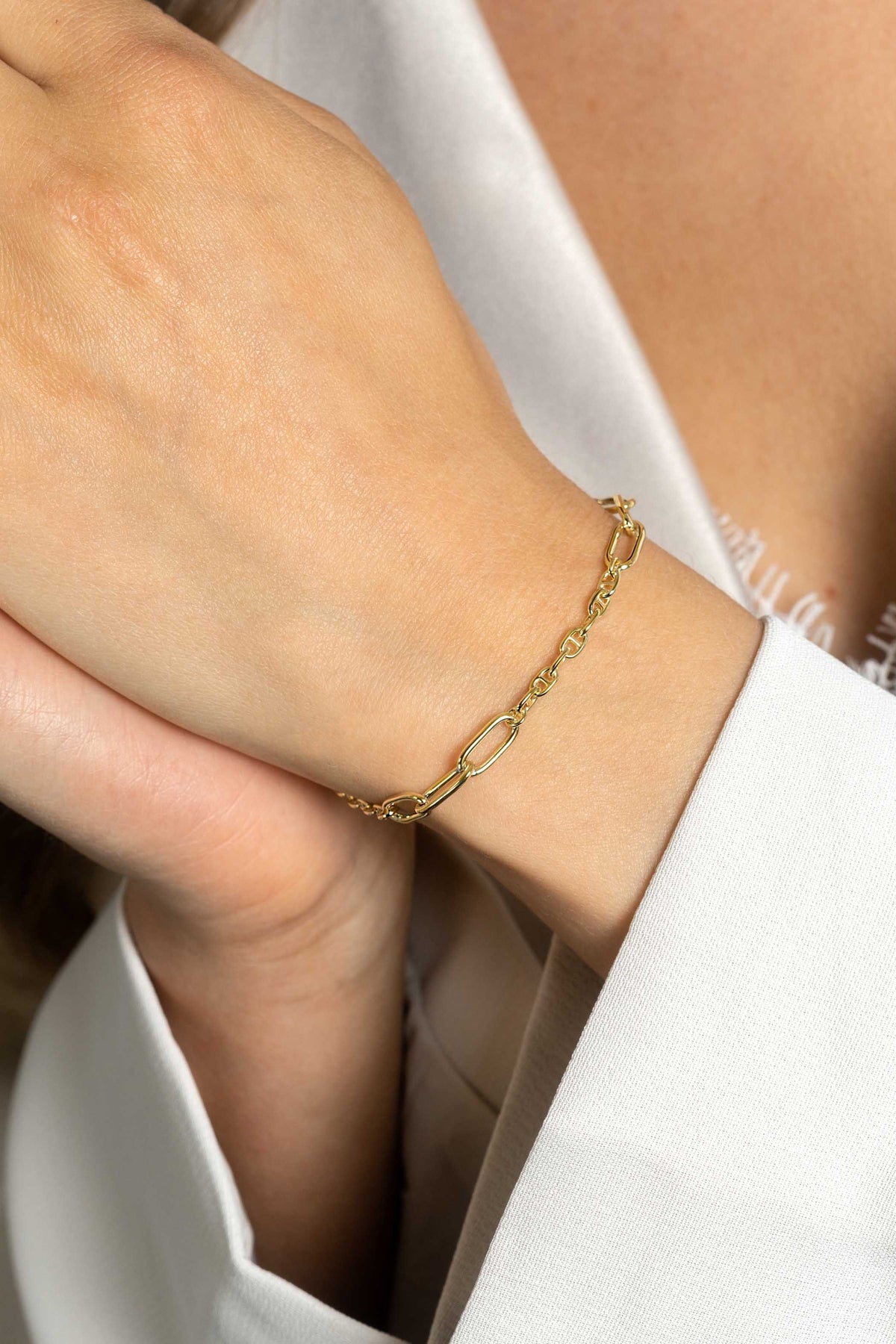 Zinzi Bracciale Gold Plated Zia2413 G