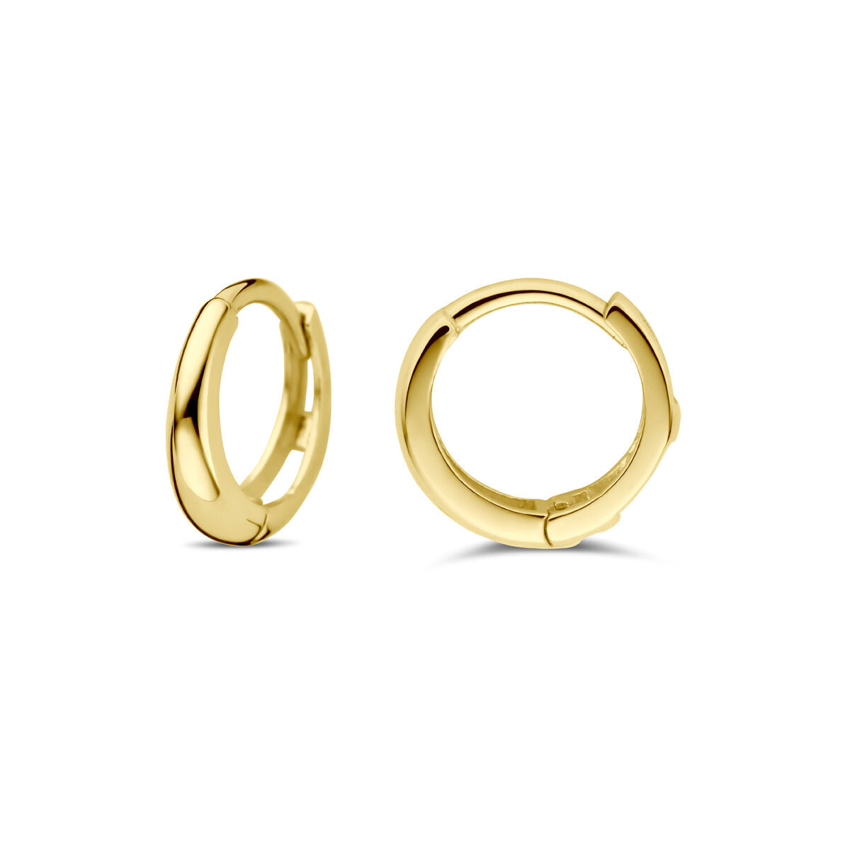 orecchini a cerchietto 10 mm 14K oro giallo