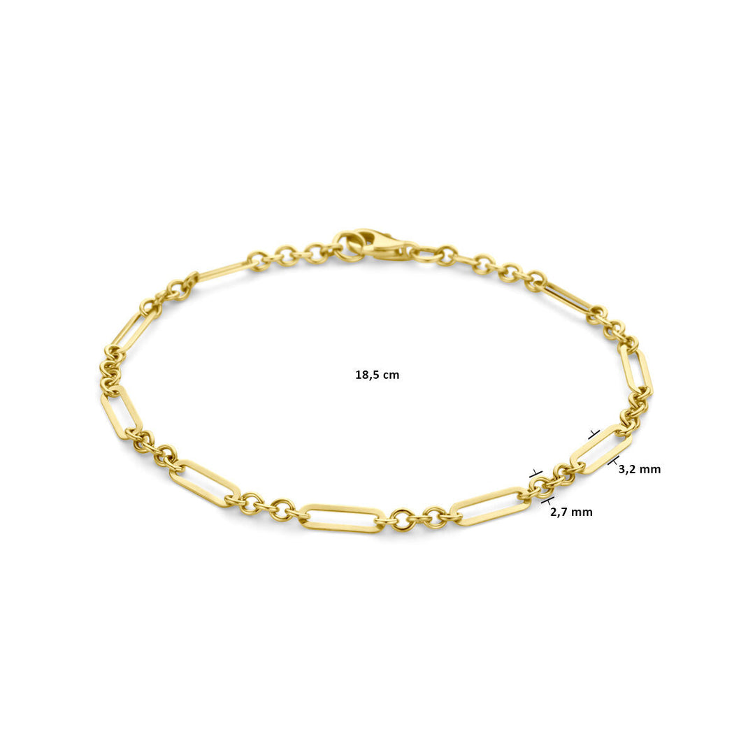 Gouden armband dames 14K