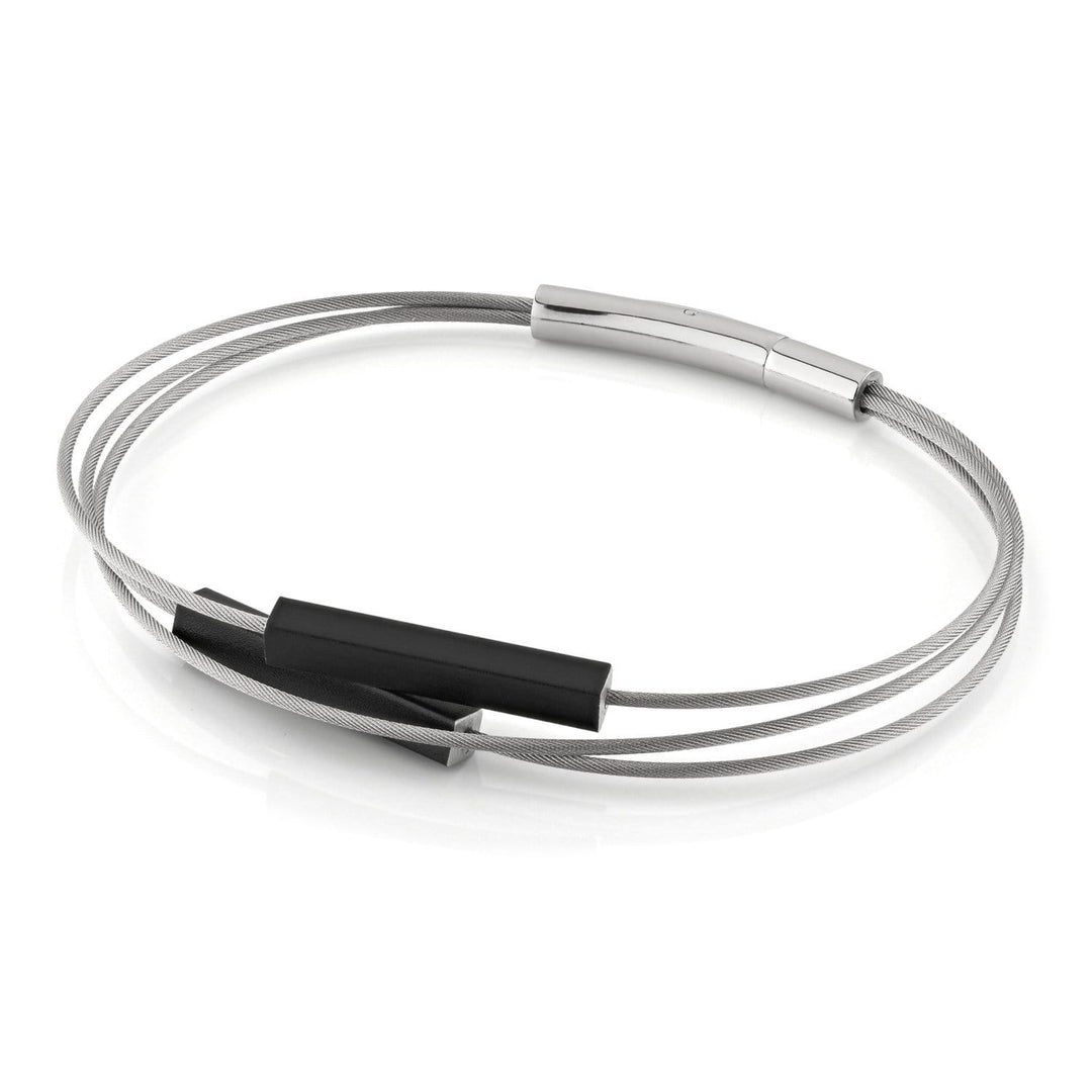 Bracciale bastoncini Nero A243Z
