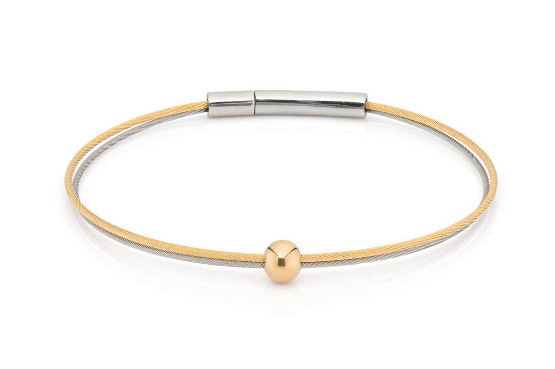 Thinking of You bracciale con sfera color oro
