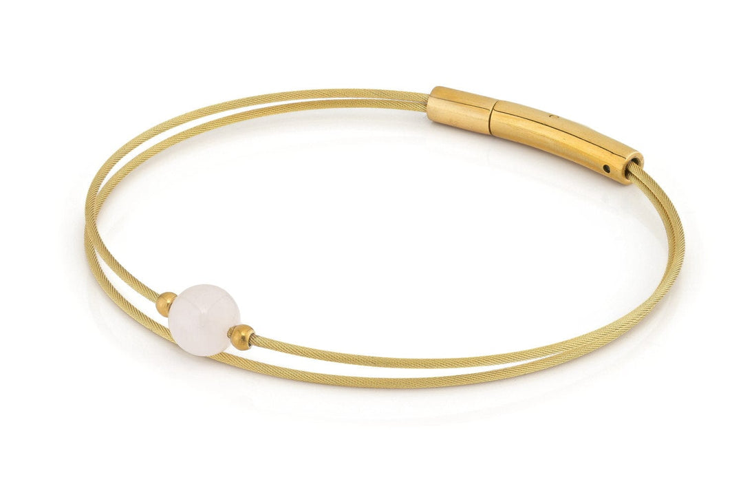 Thinking of You bracciale Quarzo rosa color oro A711GG