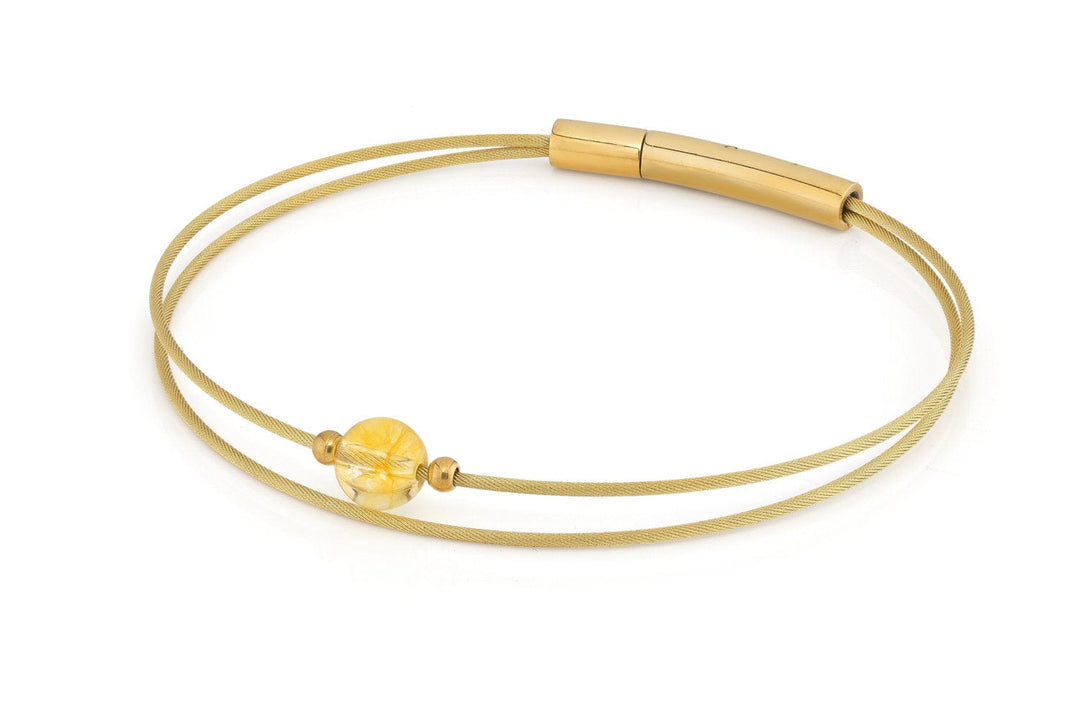 Thinking of You bracciale Citrino color oro A19GG