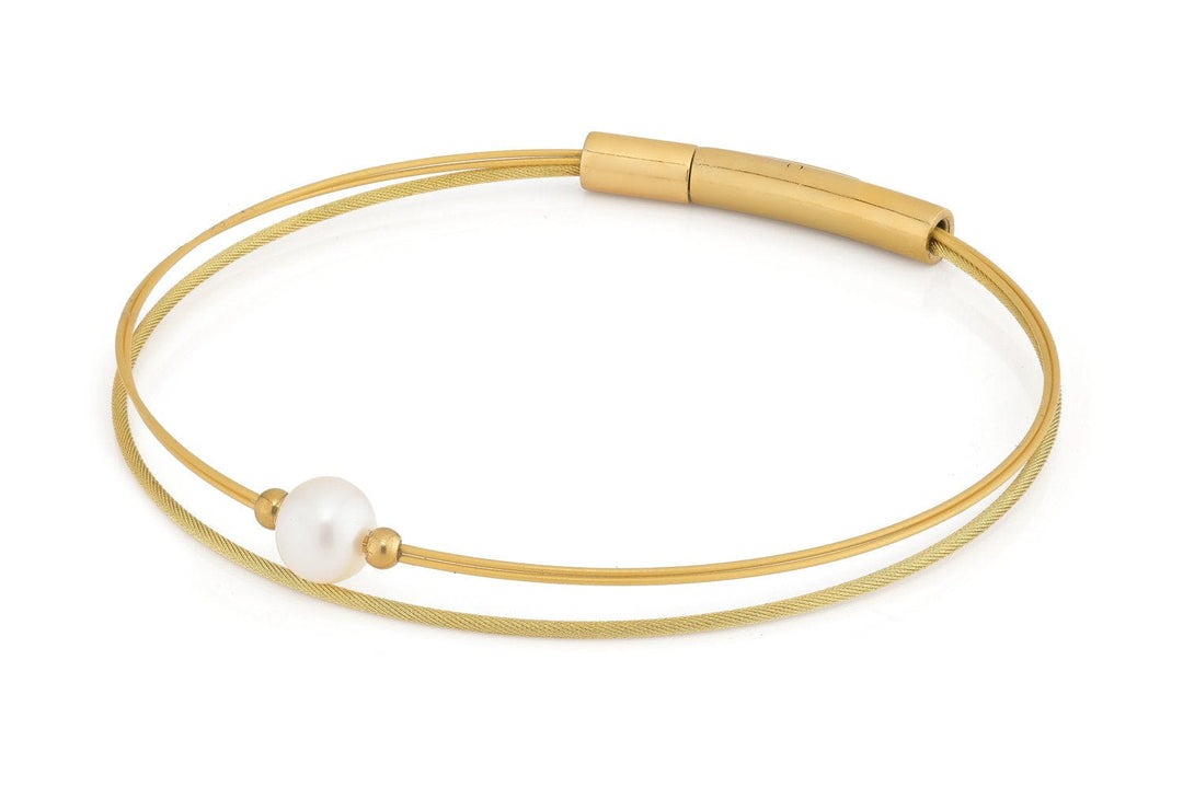 Bracciale Thinking of You Perla color oro A720GG
