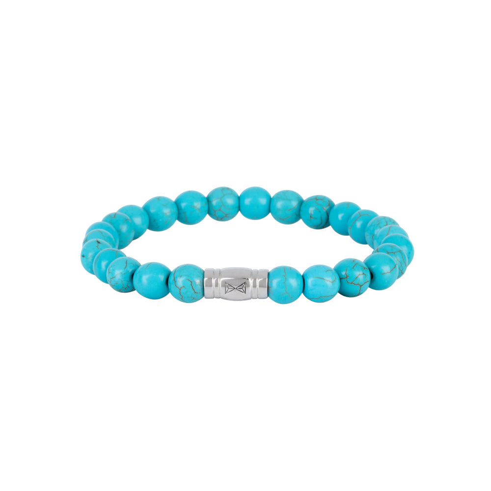 Bracciale di perline da uomo - Firozkoh - 8mm