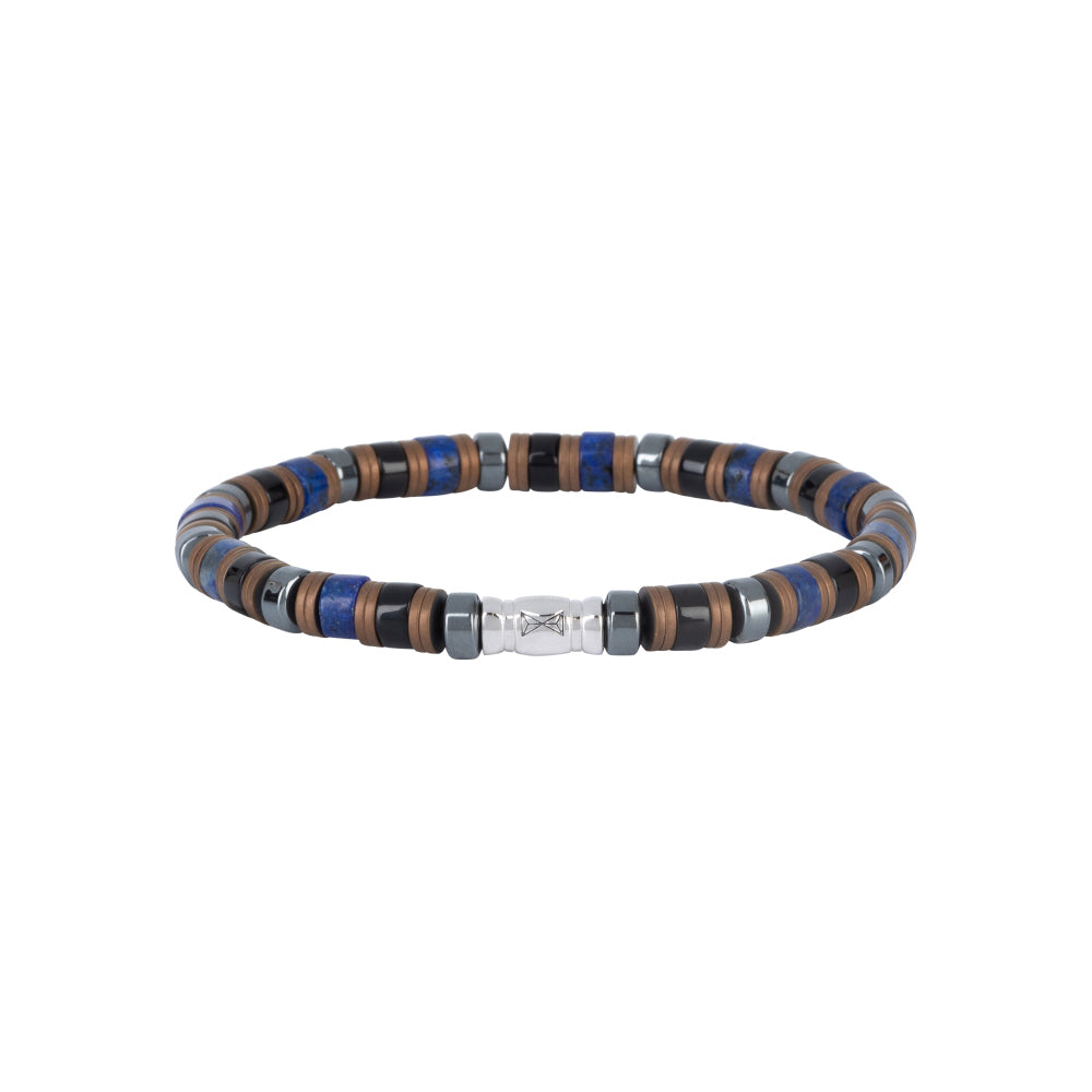Bracciale di perline da uomo - Grand Paradiso Disc - 6mm