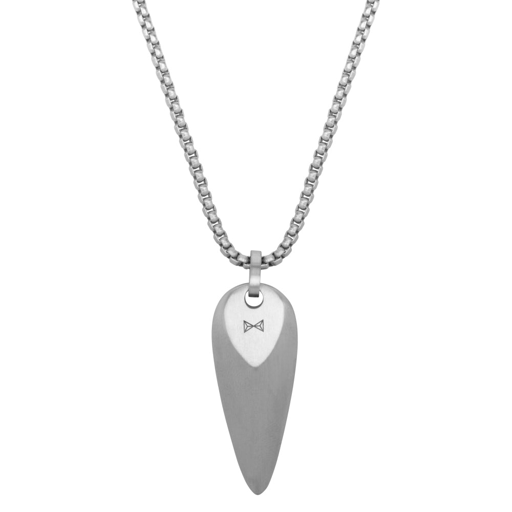 Collana da uomo in argento - Necklace Triangle - Inox