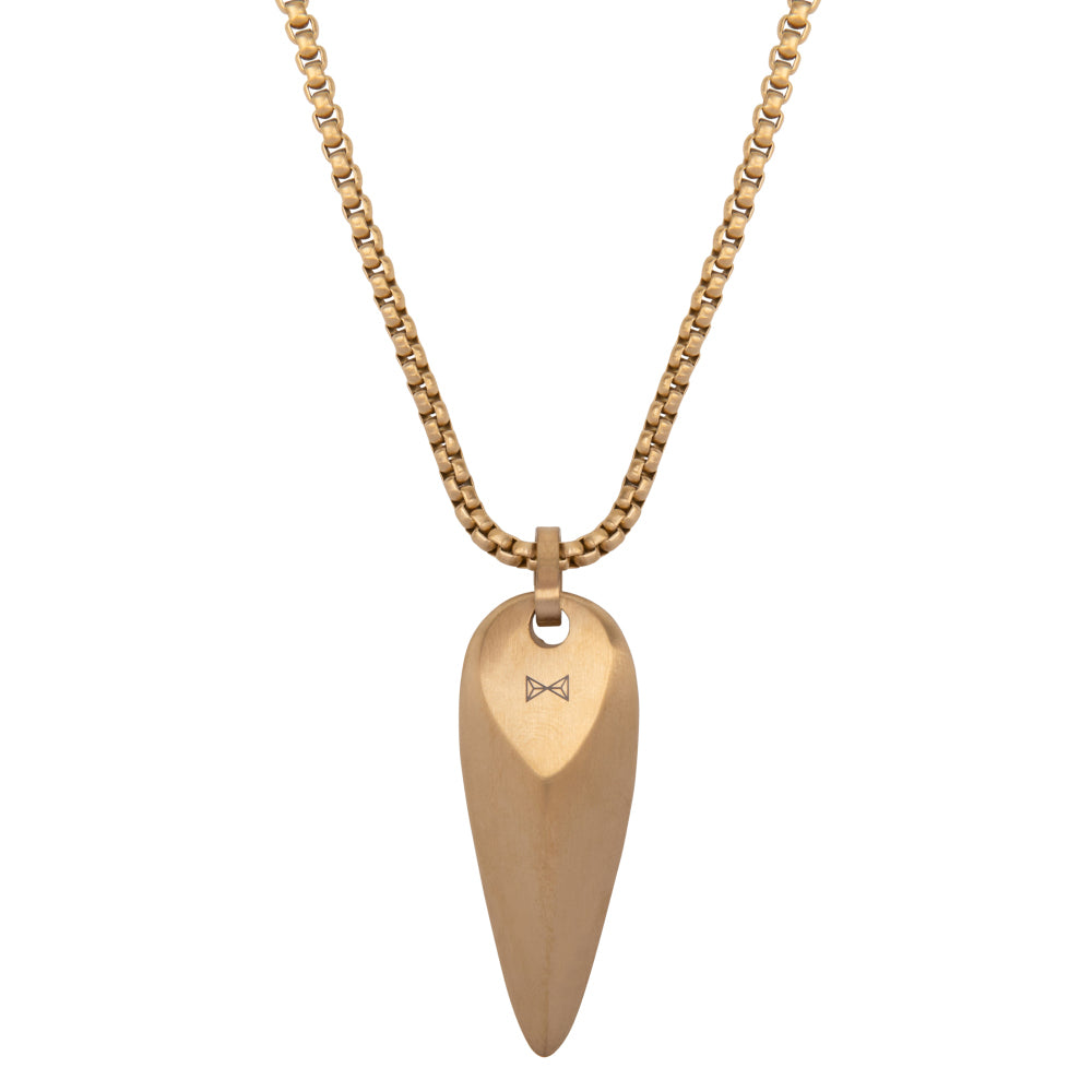 Collana da uomo in oro - Necklace Triangle - Dore
