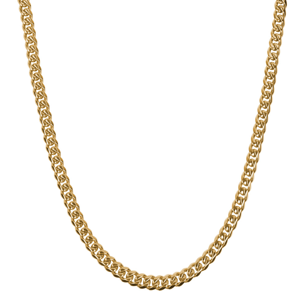 Collana in oro da uomo - Necklace Gourmette Eight - Oro
