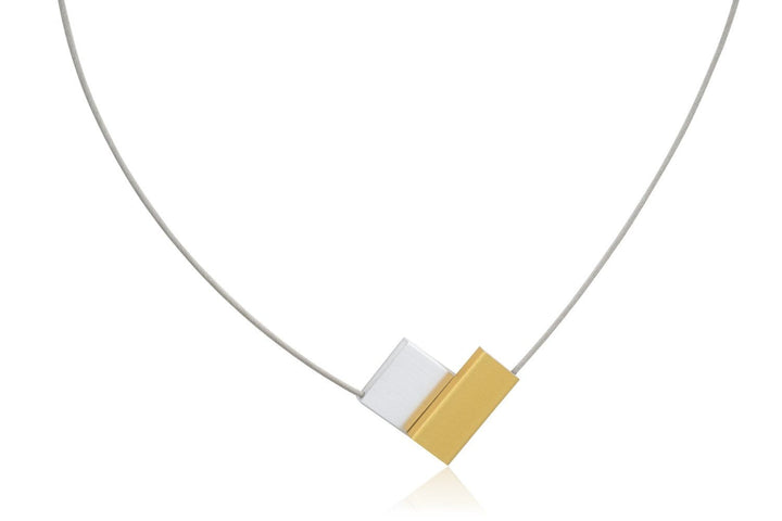 Collana Forma a V Color oro|Giallo C150G