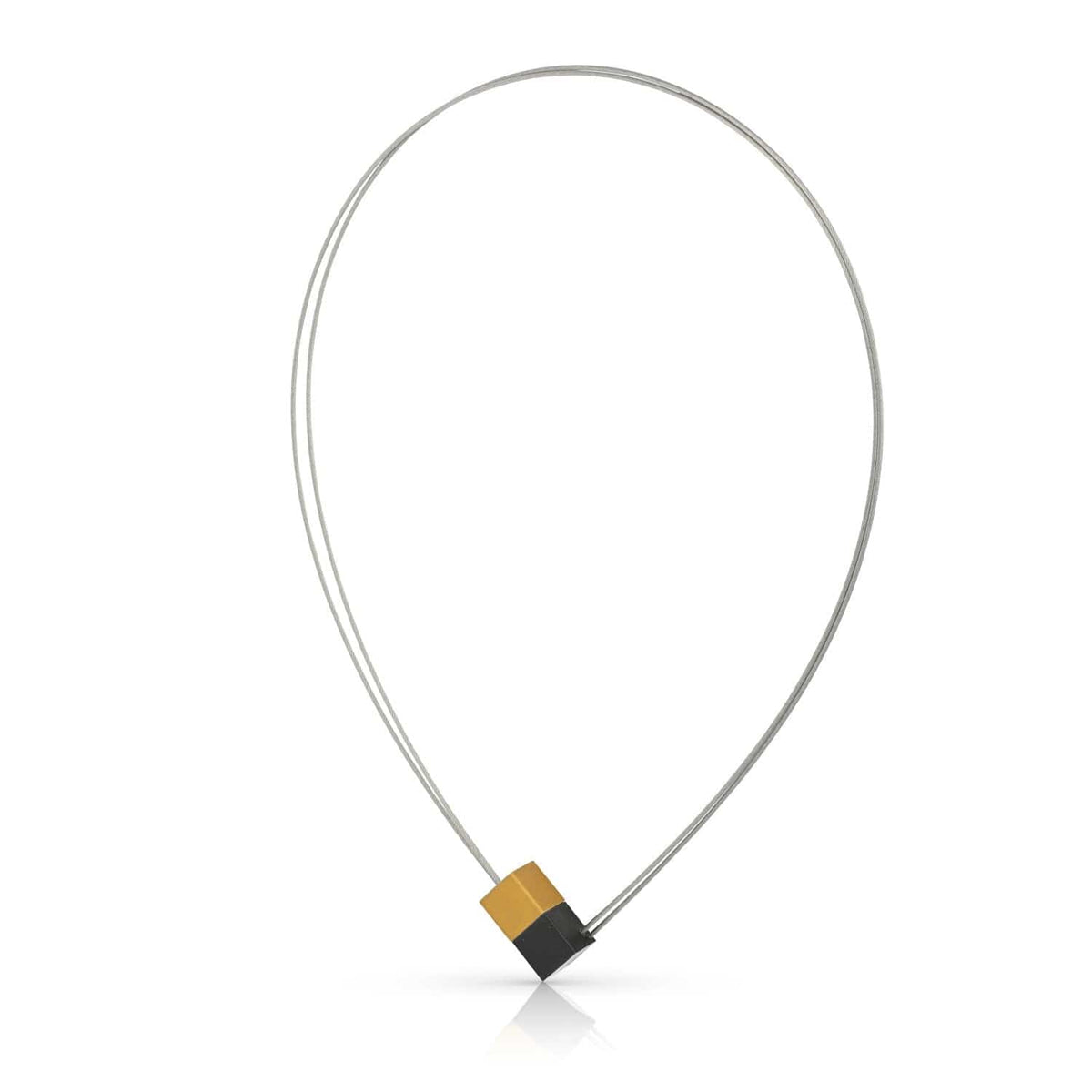 Collana due cubi C17ZG