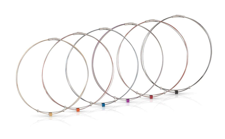 Collana Cubetto piccolo Viola C230P