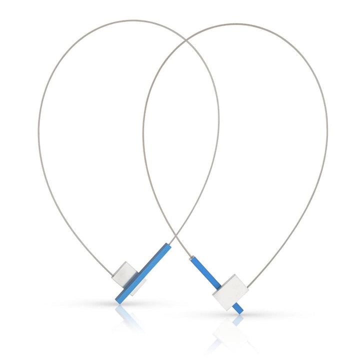 Collana a V con barretta C261B