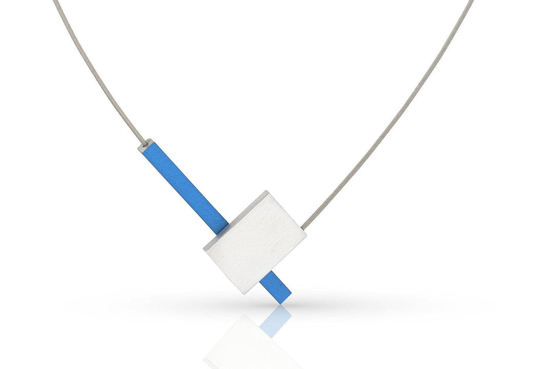 Collana a V con barretta C261B