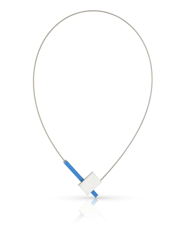 Collana a V con barretta C261B
