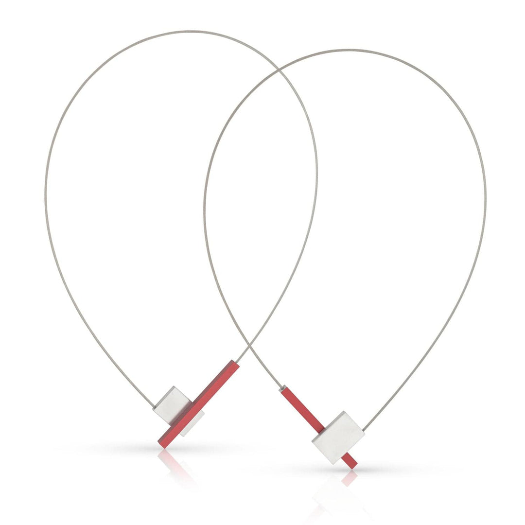 Collana a V con barretta C261R