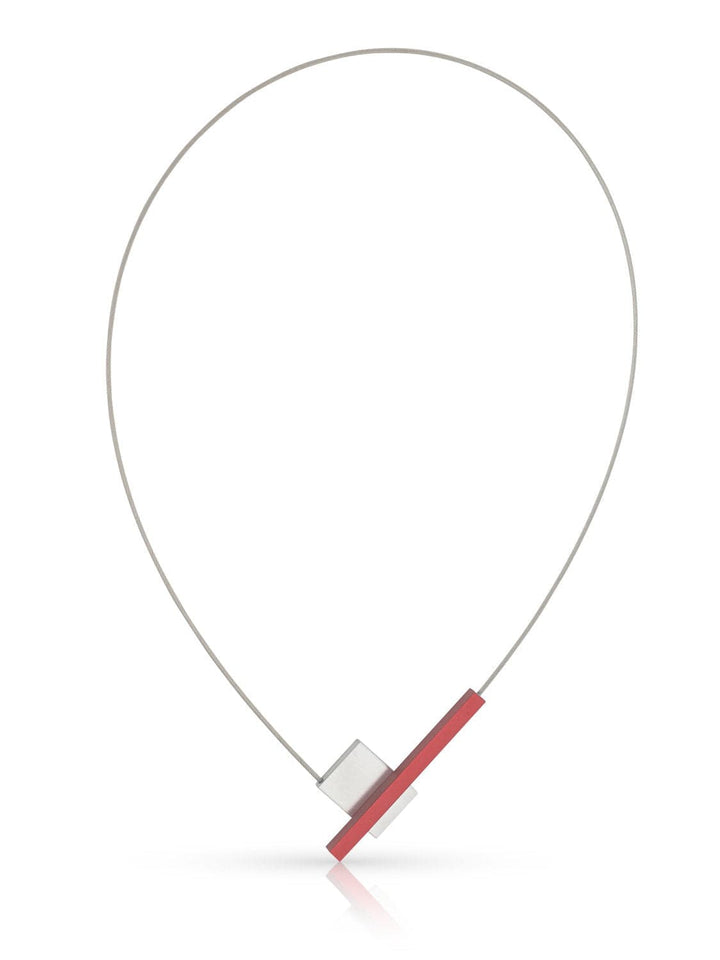 Collana a V con barretta C261R