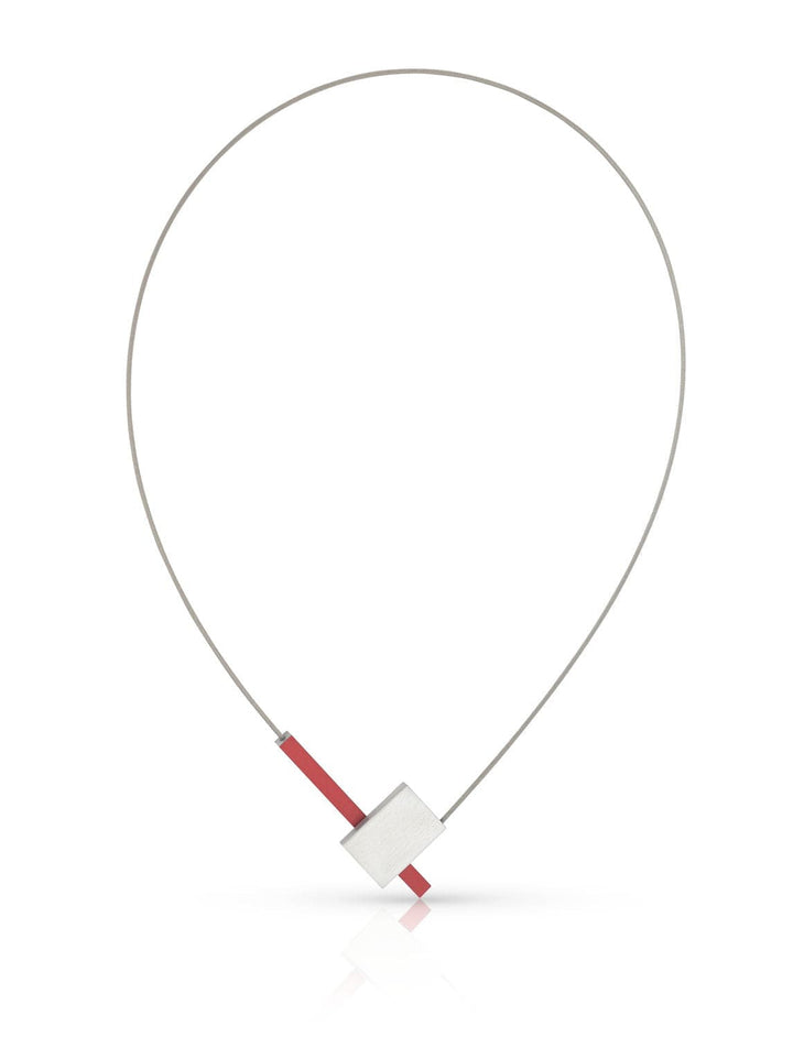 Collana a V con barretta C261R