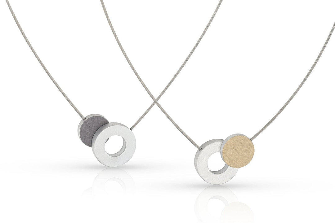 Collana con cerchietto colorato e un anello C265G