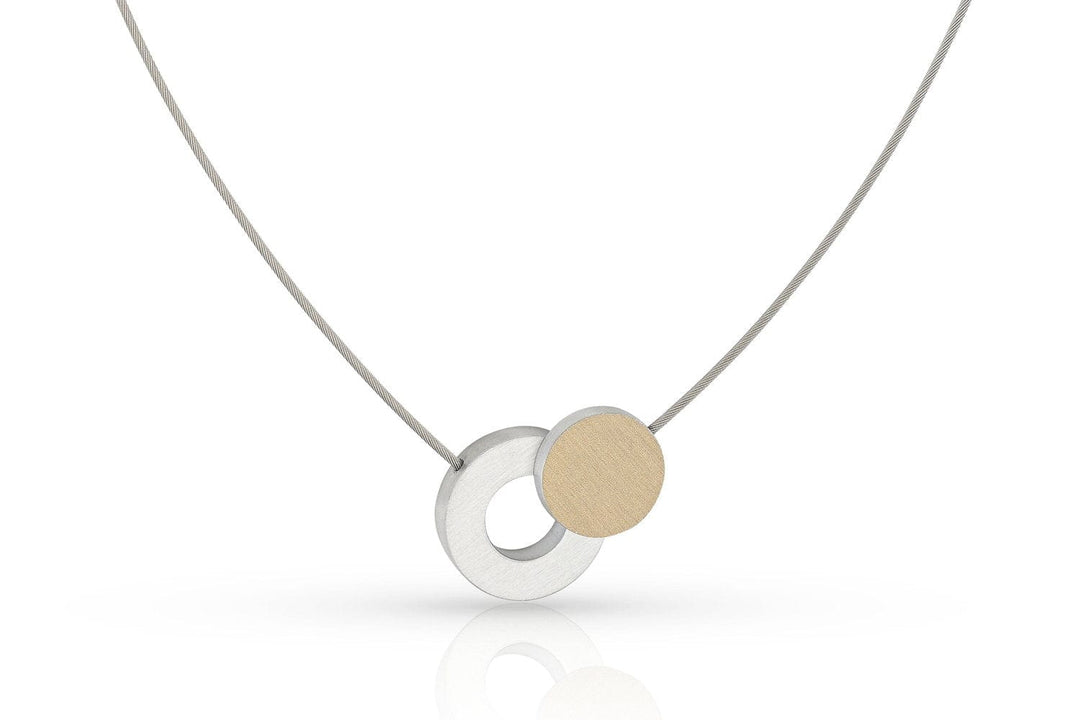 Collana con cerchietto colorato e un anello C265G