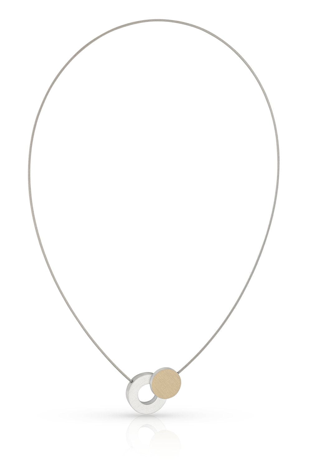 Collana con cerchietto colorato e un anello C265G