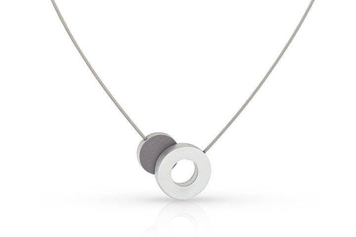 Collana con cerchietto colorato e un anello C265G