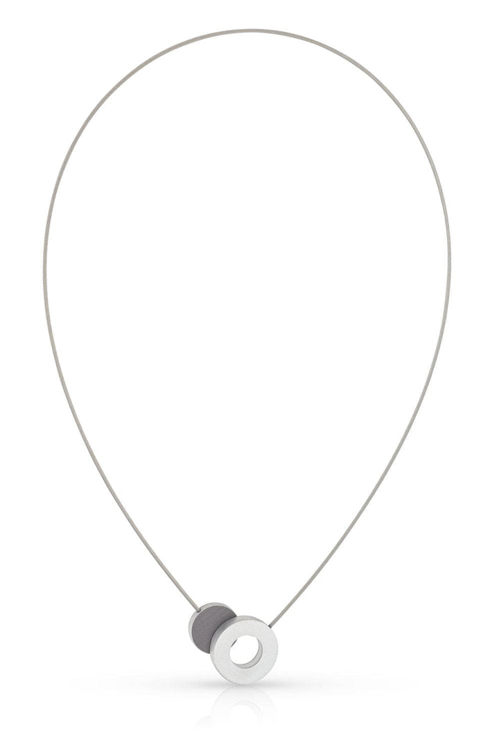 Collana con cerchietto colorato e un anello C265G