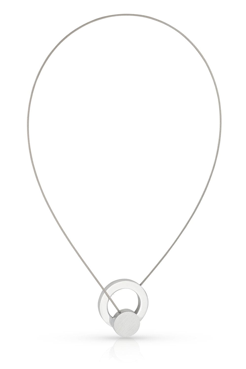 Collana con cerchietto e un anello C266