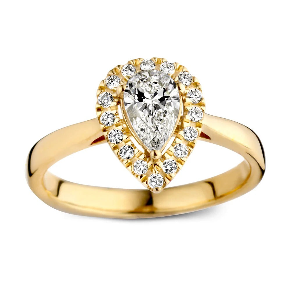 Anello Elin 0,65 crt. oro giallo