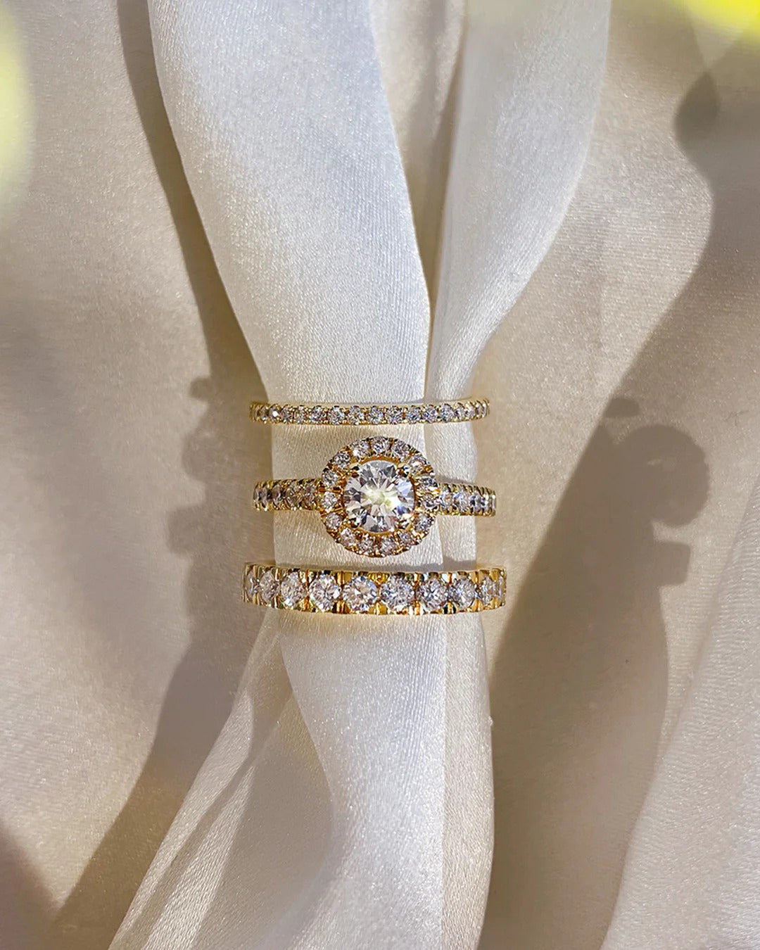 Anello Emma royal 1,00 crt. oro giallo
