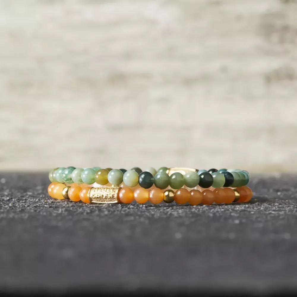 Secret Garden Yellowgold - 4 mm - Bracciale a Perline da Donna