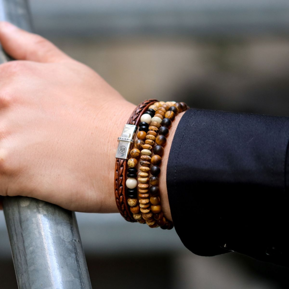 Tiger Lily - 6mm - Bracciale a Perline