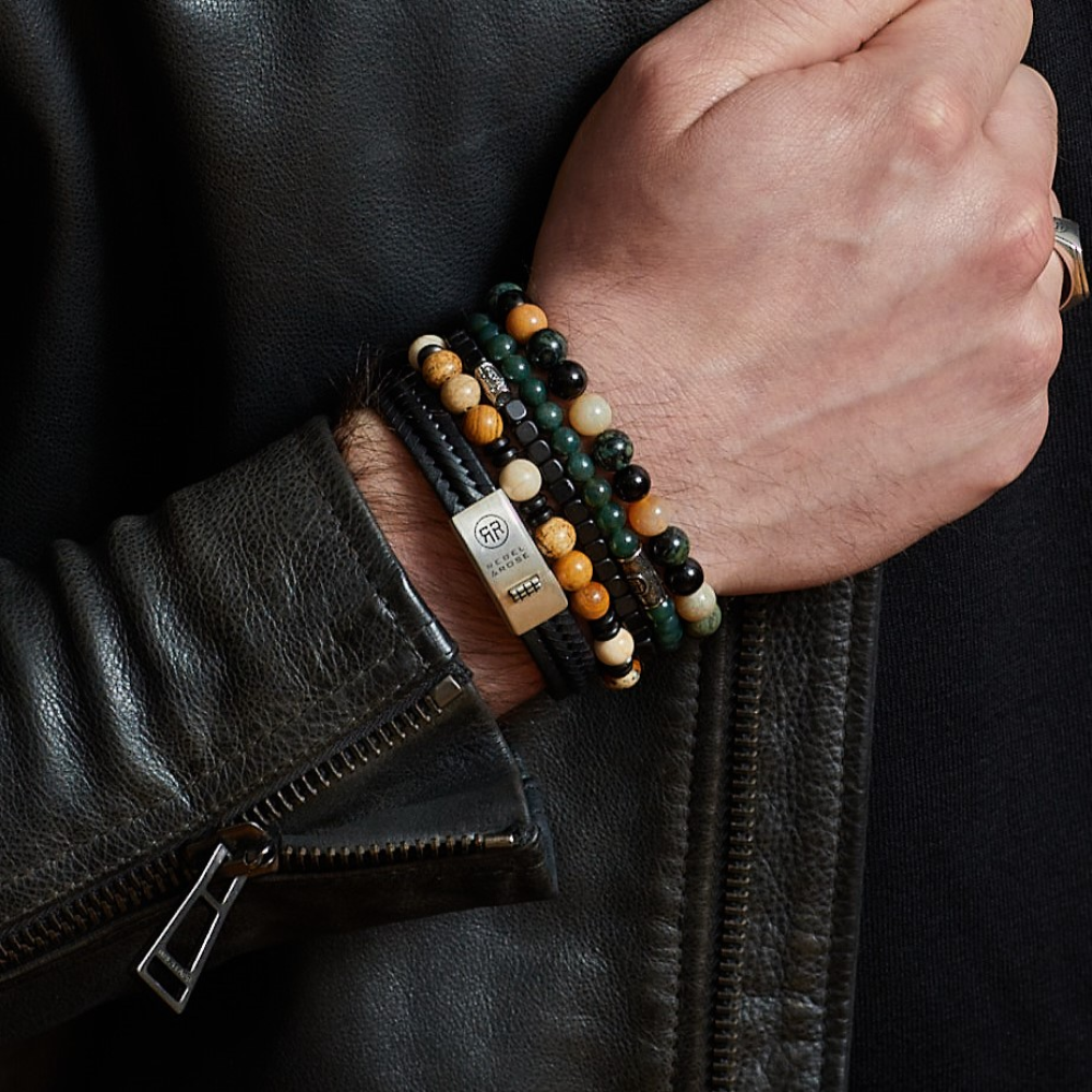 Secret Garden Vintage - 6mm - Bracciale a Perline Uomo