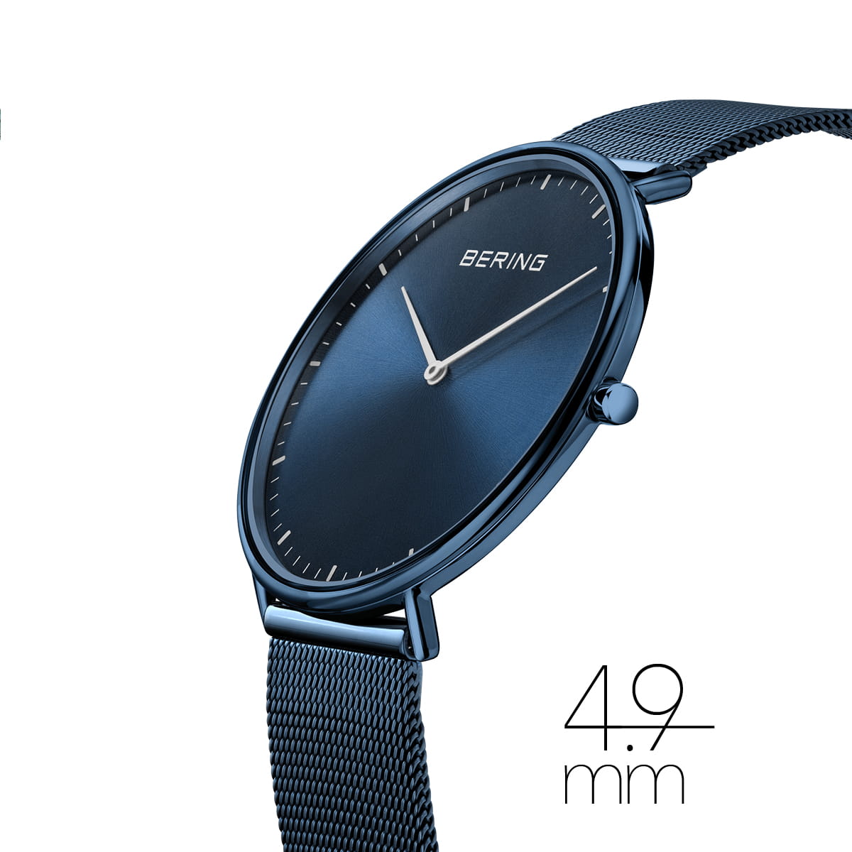 orologio unisex bering quadrante blu - 15739-397