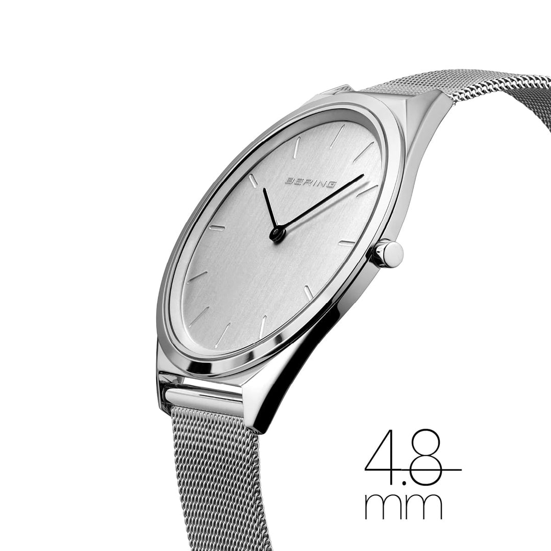 orologio unisex bering quadrante argento - 17039-000
