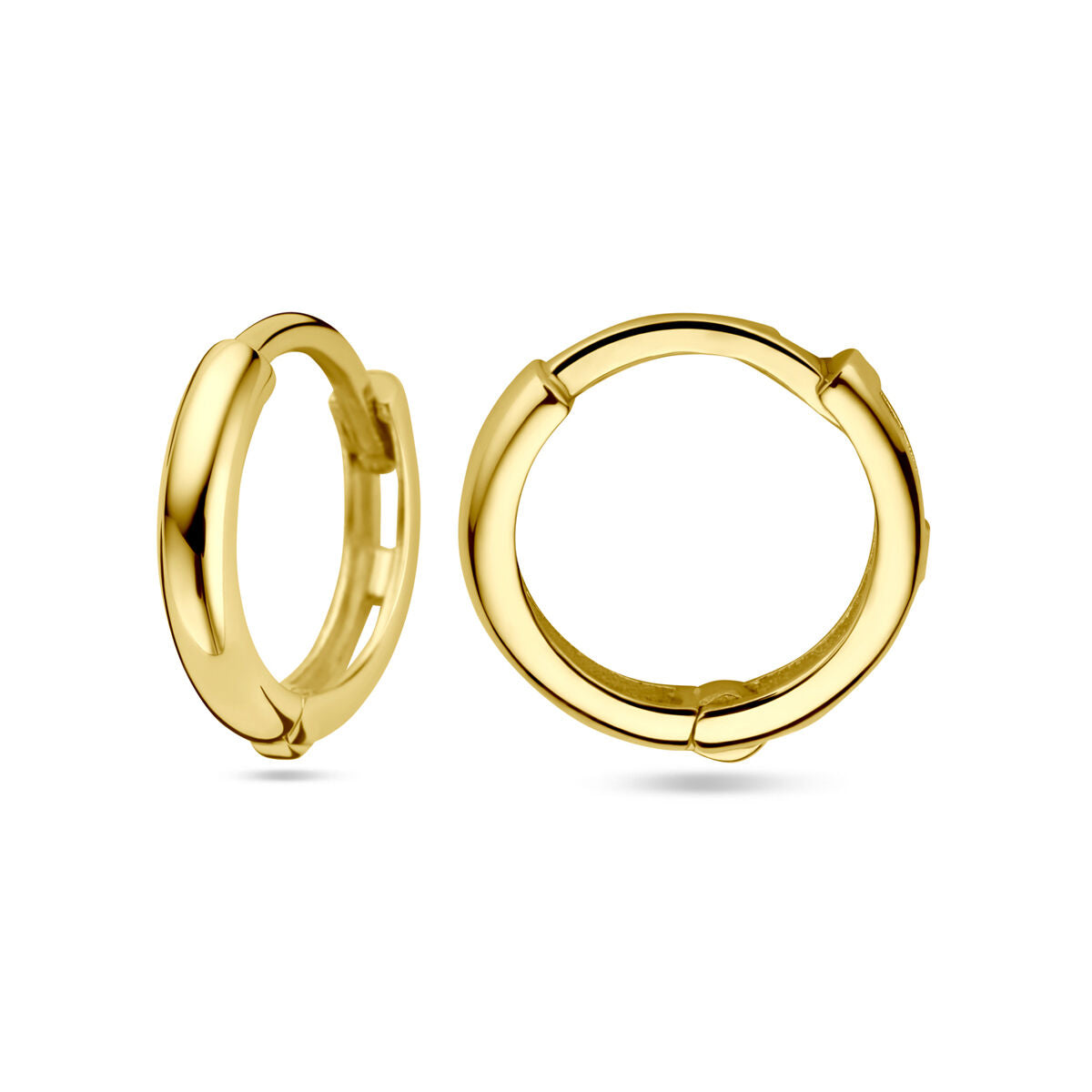 Orecchini a cerchio 14K oro giallo