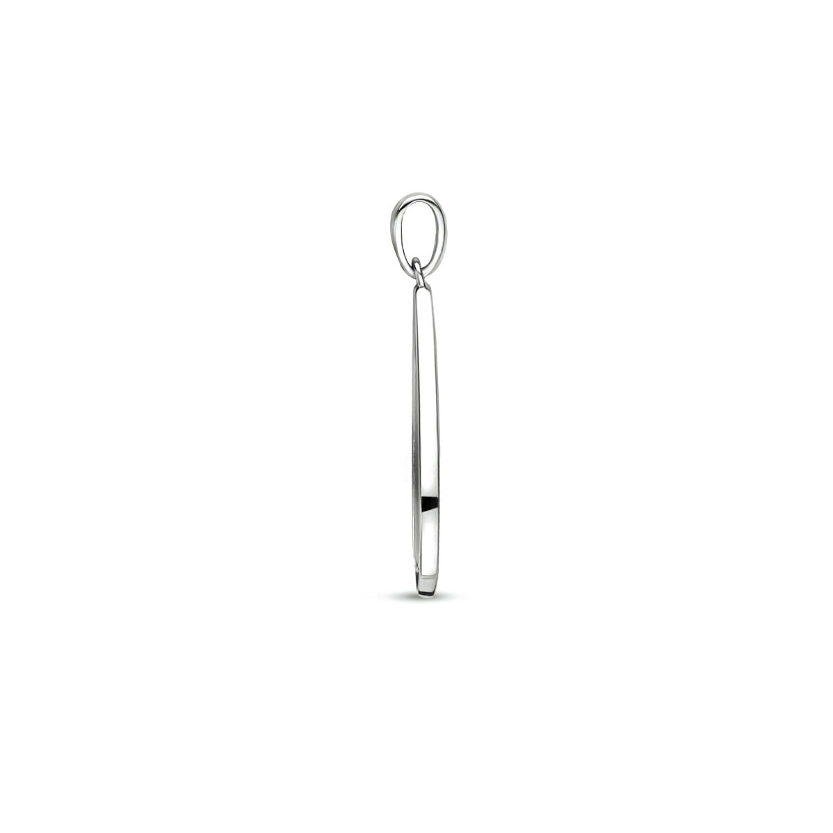 ciondolo onice e zirconia argento rodiato
