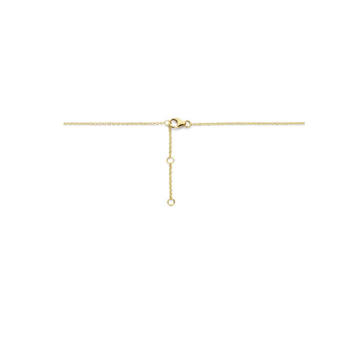Collana love 41 - 43 - 45 cm argento placcato 3 micron (giallo)