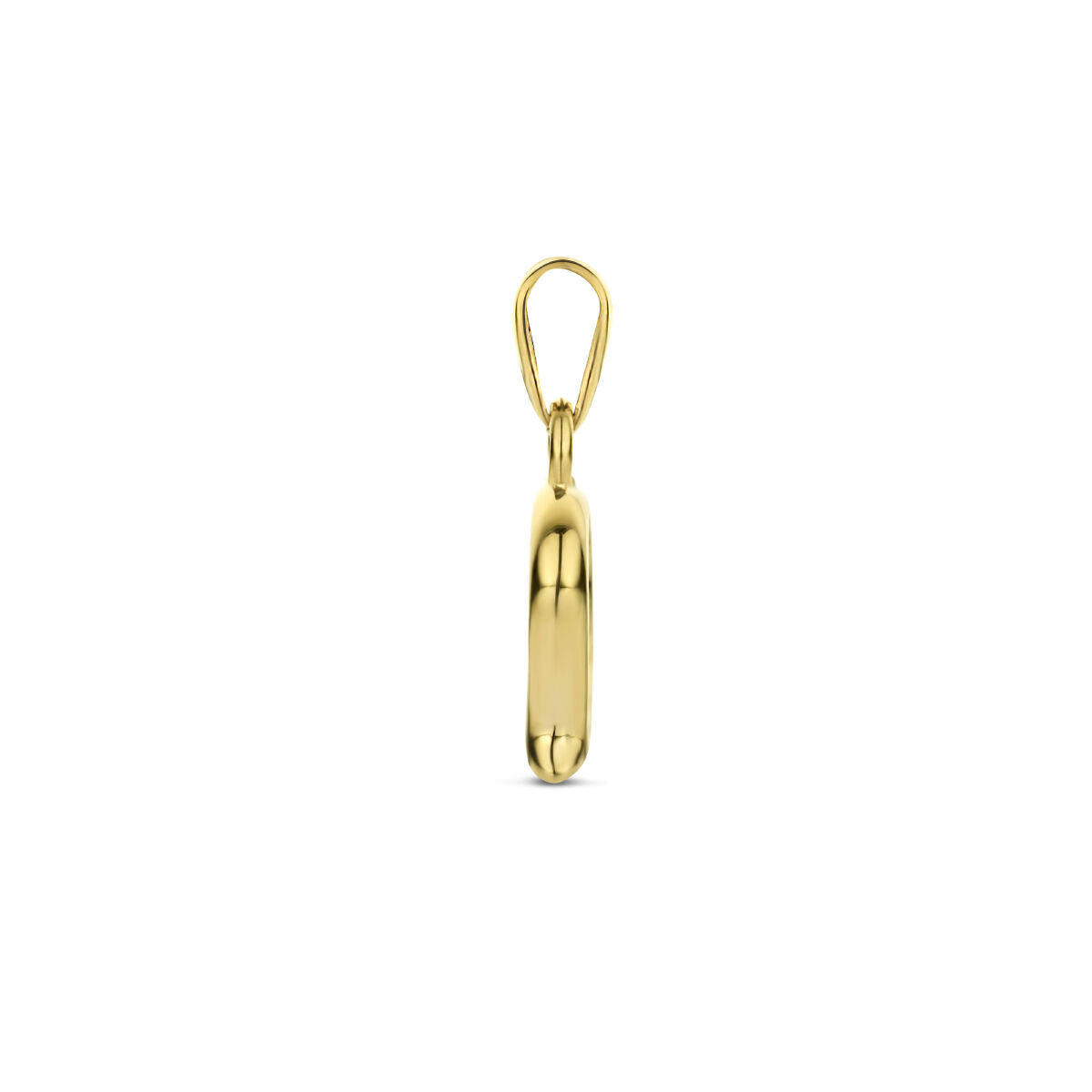 Ciondolo cuore oro giallo 14K