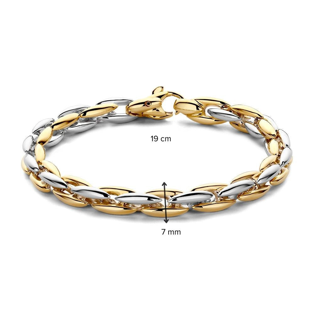 Bracciale bicolore